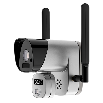 Telecamera IP WiFi 2 Megapixel - Misurazione della temperatura corporea - Precisione ± 0.3ºC - Distanza di misurazione fino a 1.5m - Connessione con APP Smartphone - ONVIF per il collegamento al NVR