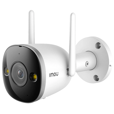 Telecamera Wifi Imou 2 Megapixel - Color Night Vision / Flash deterrente - Ottica 2.8 mm - IR 30 m - Rilevamento intelligente delle persone - Audio bidirezionale - Adatto per esterni IP67