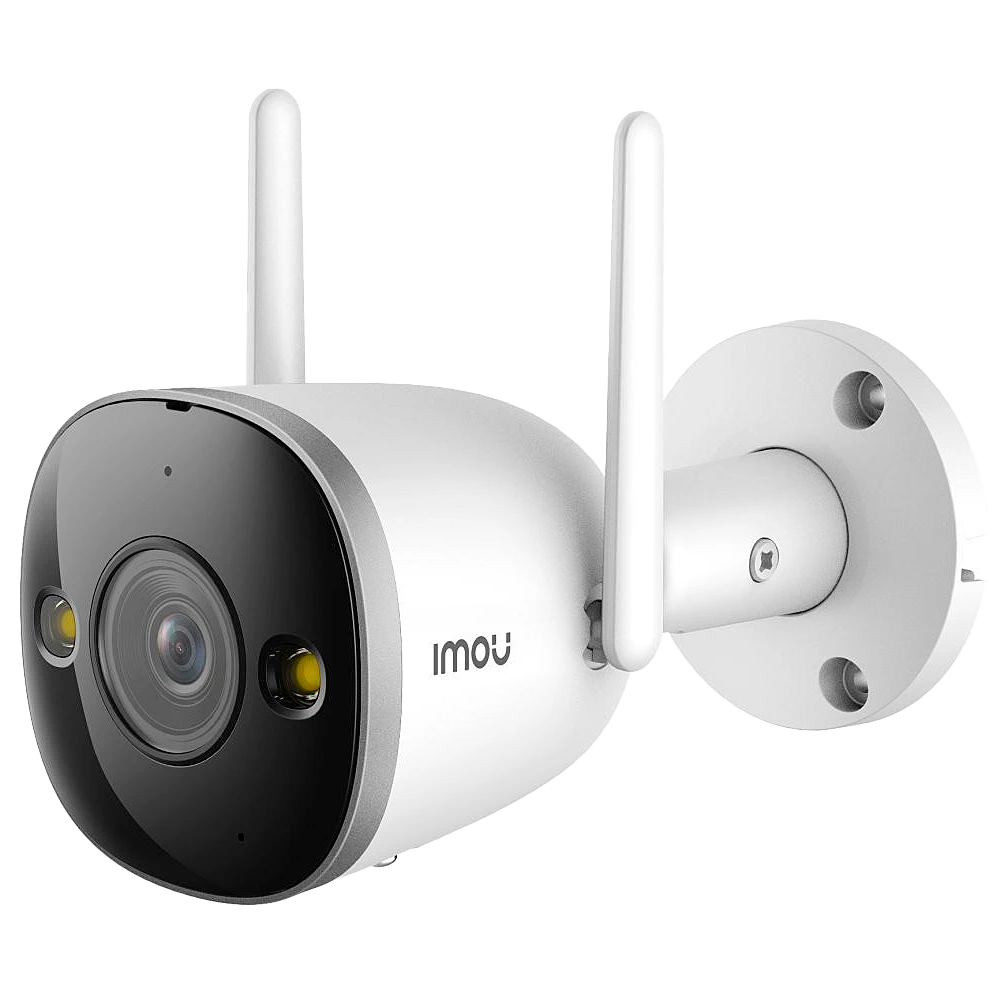 Telecamera Wifi Imou 4 Megapixel - Color Night Vision / Flash deterrente - Ottica 2.8 mm -  IR 30 m - Rilevamento intelligente delle persone - Audio bidirezionale - Adatto per esterni IP67