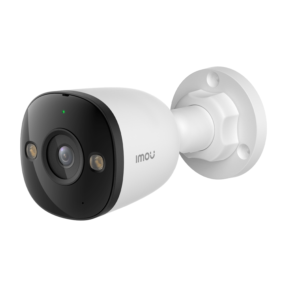 Telecamera AOR PS3E 5MP - Connessione PoE - 3.6 mm /  IR + Smart Color - Audio bidirezionale / Sirena + Flash - IMOU SENSE persone e veicoli  - Per esterni / IP66