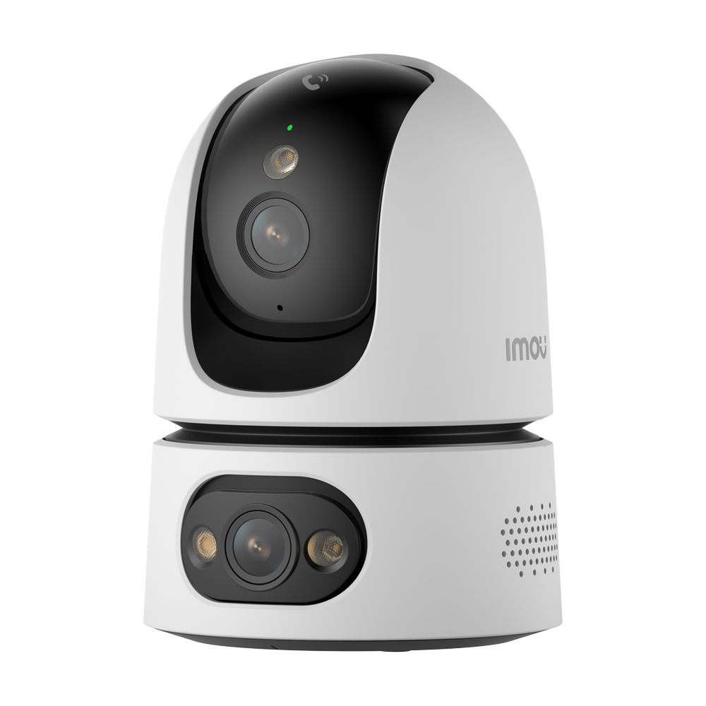 Cámara motorizada Ranger Dual Pro 6MP - Wifi 6 Dual / Conexión PoE - Lente Dual 3.6mm / Autotracking / Full Color - Audio bidireccional / Sirena / Botón de llamada - Detección de sonidos