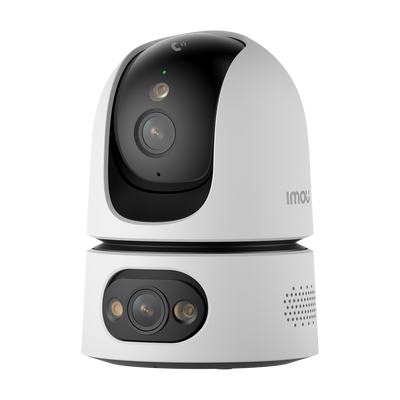 Cámara motorizada Ranger Dual Pro 6MP - Wifi 6 Dual / Conexión PoE - Lente Dual 3.6mm / Autotracking / Full Color - Audio bidireccional / Sirena / Botón de llamada - Detección de sonidos