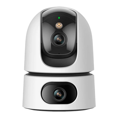 Telecamera Ranger Dual Wifi Doppia Ottica Imou 3+3 Mpx - Lente 3.6mm / IR 15m - Rilevamento di persone e suoni - Movimento e Autotracking - Audio Bidirezionale / Sirena - Adatta per interni