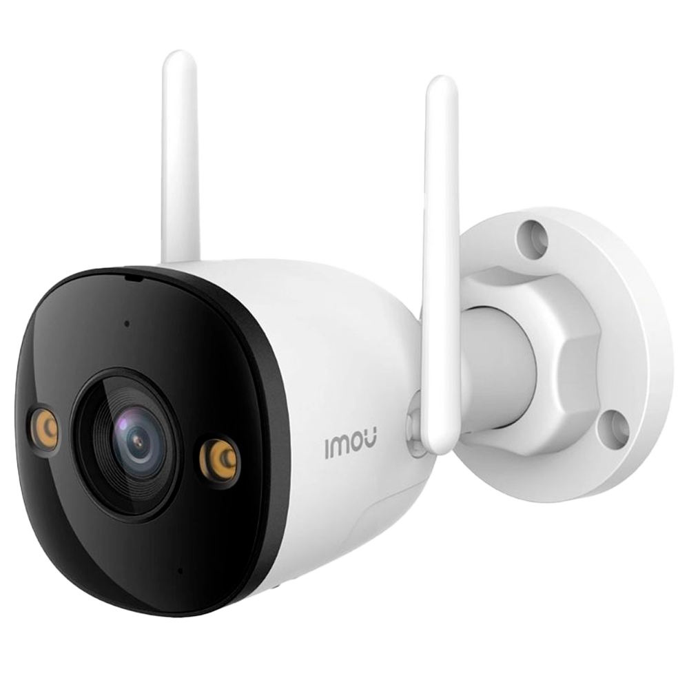 Telecamera Wifi Imou 3 Megapixel  - Color Night Vision / Flash deterrente - Lente 2.8 mm / IR 30 m - Rilevamento intelligente delle persone - Audio bidirezionale - Adatto per esterni IP67