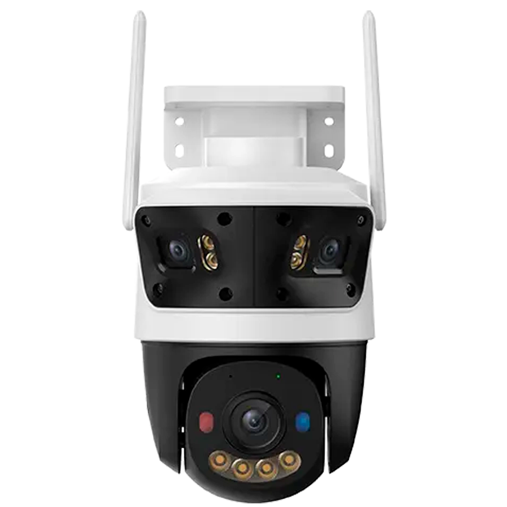 Imou Telecamera Wifi a Tripla Ottica PT 11 MP - AOR (Always On Record) / Algo Play - 5MP+3MP+3MP / IR 30m - Rilevamento di persone e suoni - Audio Bidirezionale / Sirena - Supporta 2 schede microSD (max. 1024GB)