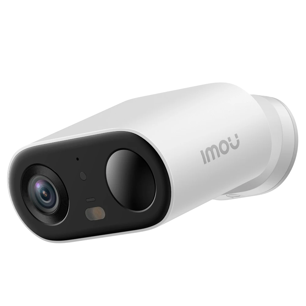 Telecamera Wifi Imou 3 Megapixel - Batteria 5000 mAh  - Lente 2.8 mm / IR 15 m - Rilevamento PIR + Persone - Audio bidirezionale / Sirena 90dB - Adatto per uso esterno IP65 / Alexa