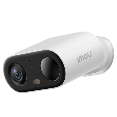 Telecamera Wifi Imou 3 Megapixel - Batteria 5000 mAh  - Lente 2.8 mm / IR 15 m - Rilevamento PIR + Persone - Audio bidirezionale / Sirena 90dB - Adatto per uso esterno IP65 / Alexa