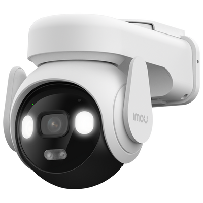 Kit Cámara a batería AOV PT PRO 5MP - 4G / WiFi/ 10000 mAh - 3.6mm / Autotracking / AURORA Full-color
 - Audio bidireccional / Sirena + Flash azul-rojo
 - IMOU SENSE humanos y vehículos  - Apta para exterior IP66