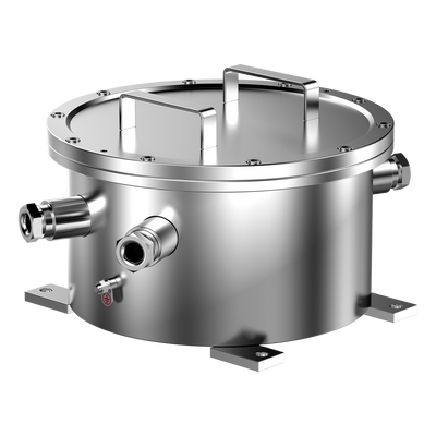 Scatola di giunzione Explosion-Proof ATEX - Per il collegamento del cablaggio - In acciaio inox 316L - Passacavo - Grado di protezione IP68