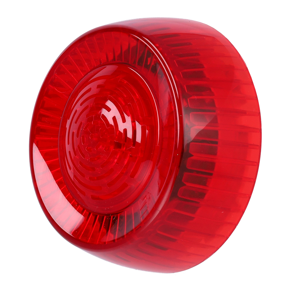 Sirena analogica Jade Bird - Elevata potenza di uscita 91 dB(A) @ 1m - Alimentazione attraverso il loop - Non include base - Installazione per interni - Certificato EN 54-3