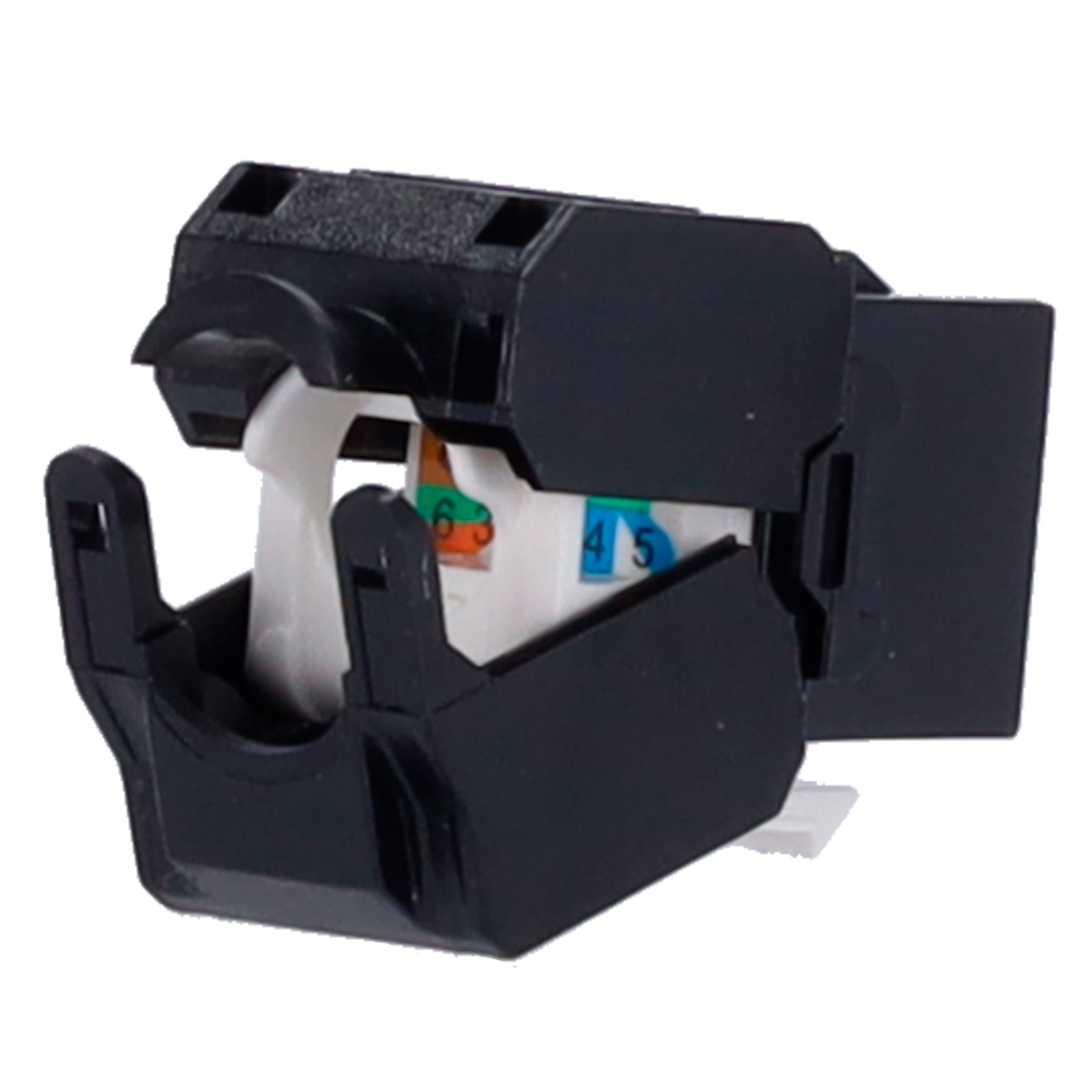 Connettore per cavi UTP - Connettore uscita RJ45 - Compatibile UTP categoria 6 - Facile installazione senza necessità di strumenti - Poche perdite