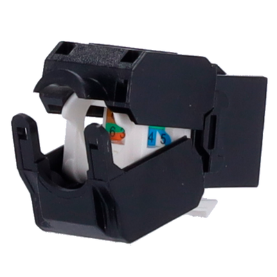 Connettore per cavi UTP - Connettore uscita RJ45 - Compatibile UTP categoria 6 - Facile installazione senza necessità di strumenti - Poche perdite