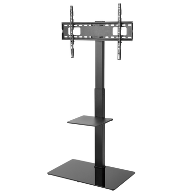 Supporto da pavimento con base - Peso supportato 40Kg - VESA 600x400mm - Altezza regolabile