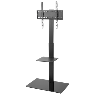 Supporto da pavimento con base - Peso supportato 40Kg - VESA 400x400mm - Altezza regolabile