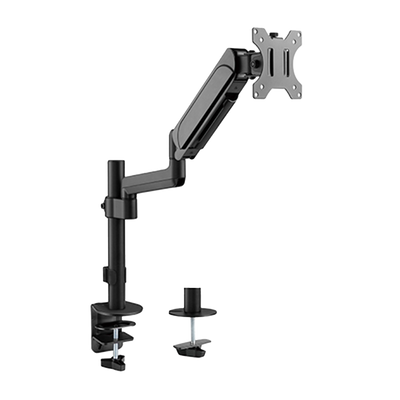 Supporto a braccio per monitor - Installazione a tavolo - Carico massimo 9Kg - Inclinazione -45º +45º - VESA 75x75 - VESA 100x100mm