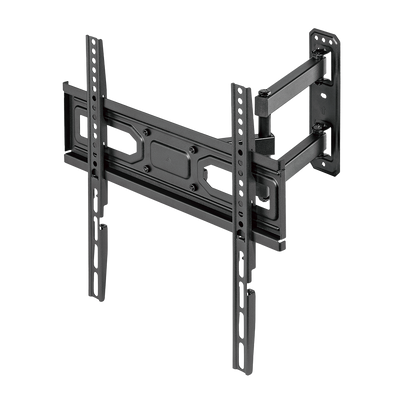 Supporto con braccio - Peso supportato 35Kg - VESA 400x400mm - Distanza dalla parete di 63-358mm - Inclinazione +3° / -15° - Rotazione +90º / -90º