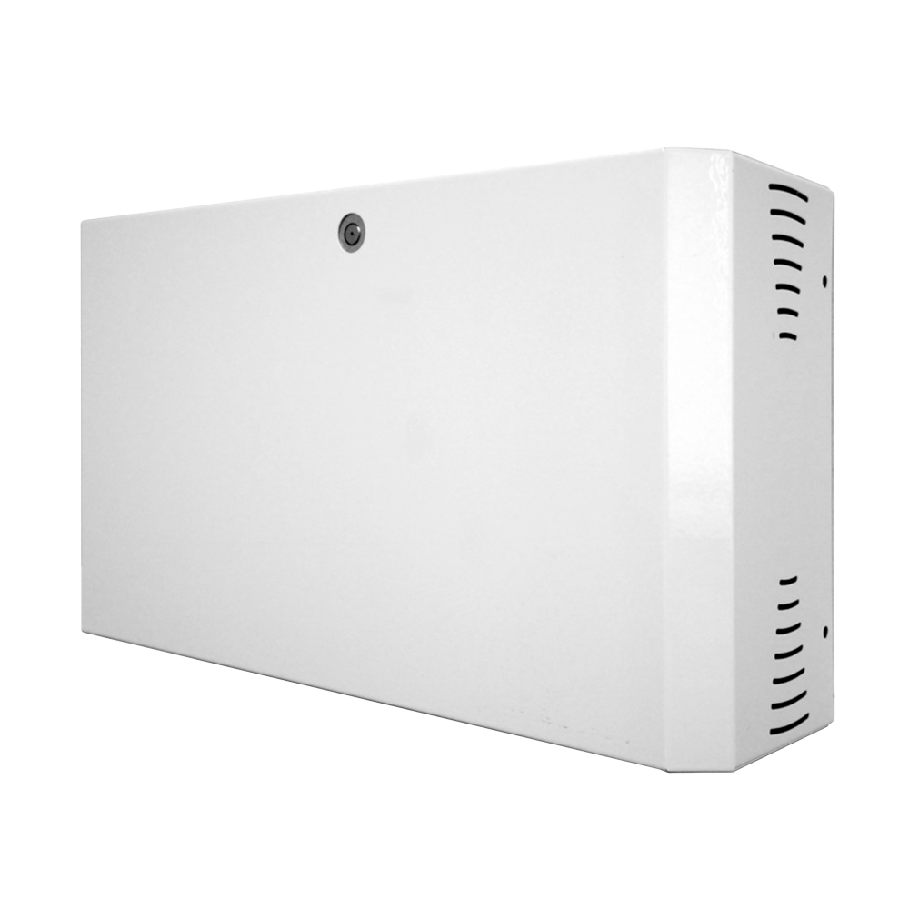 Nebbiogeno Defendertech - 2 relè Ajax installati per l'attivazione e lo sparo - 415 m3 in 60" - Batteria non inclusa - Fino a 5 minuti di capacità - Non lascia tracce dopo l'erogazione della nebbia