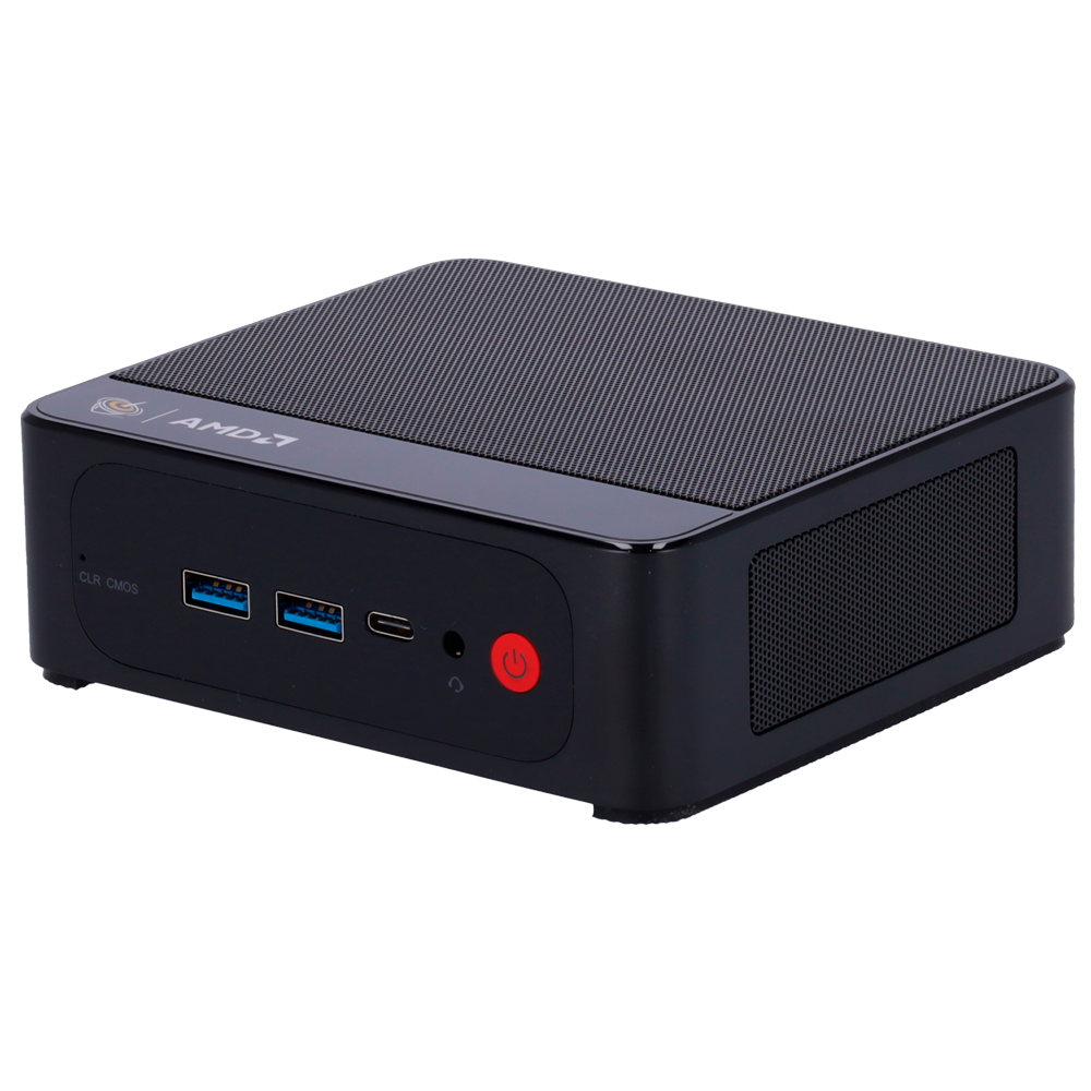 Mini PC senza sistema operativo - CPU AMD Ryzen 5 5500U - GPU Radeon 7Core - RAM 16GB + ROM 500GB SSD | Slot HDD - WiFi 6