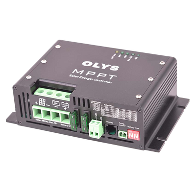 Regulador solar MPPT - 460W de entrada solar - Corriente de carga hasta 35A - Compatible con multitud de baterías - Comunicación BT opcional (App)