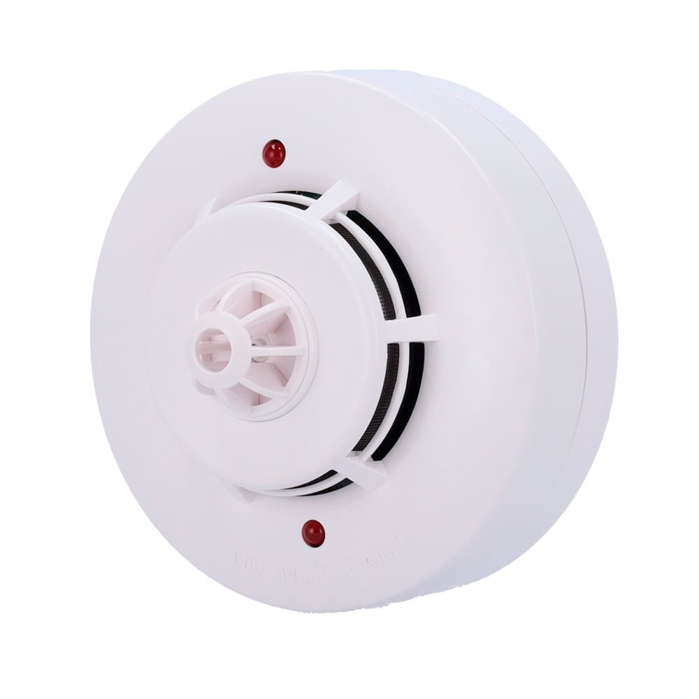 Detector analógico multicriterio
 - Cámara fotoeléctrica de detección de humo
 - Termistor electrónico 
 - Termovelocimetrico y temperatura fija
 - Direccionable mediante DIP swich
 - Alta inmunidad a falsas alarmas