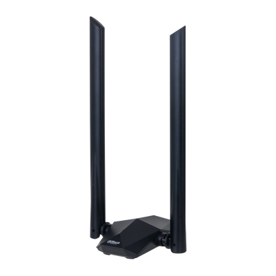 Adattatore Wi-Fi DAHUA - Frequenza 2.4GHz - 5Ghz - Wi-Fi 6 IEEE802.11 a/n/ac/ax - Collegamento USB 3.0 - Guadagno 5dBi / Omnidirezionale