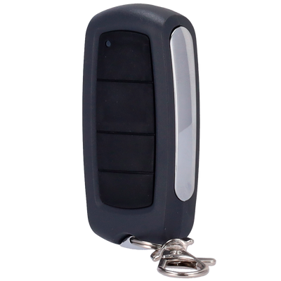 FENIVA | Telecomando per sistemi di automazione - 4 pulsanti associabili a 4 sistemi diversi - Funzioni di apertura, blocco e chiusura - Alimentazione CR2025 3V - Compatibile con PB-GATEOPENER-BL360ENC