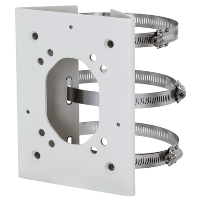 Supporto per palo - Adatto per telecamere bullet - Lega di alluminio - 170 mm (I) x 130