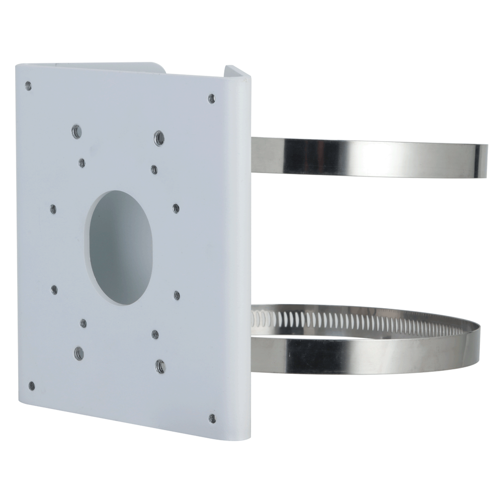 Supporto per palo - Adatto per Domos motorizzati - Lega di alluminio - 140 mm (I) x 130