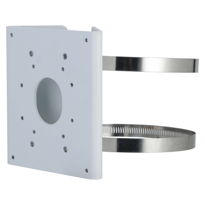 Supporto per palo - Adatto per Domos motorizzati - Lega di alluminio - 140 mm (I) x 130