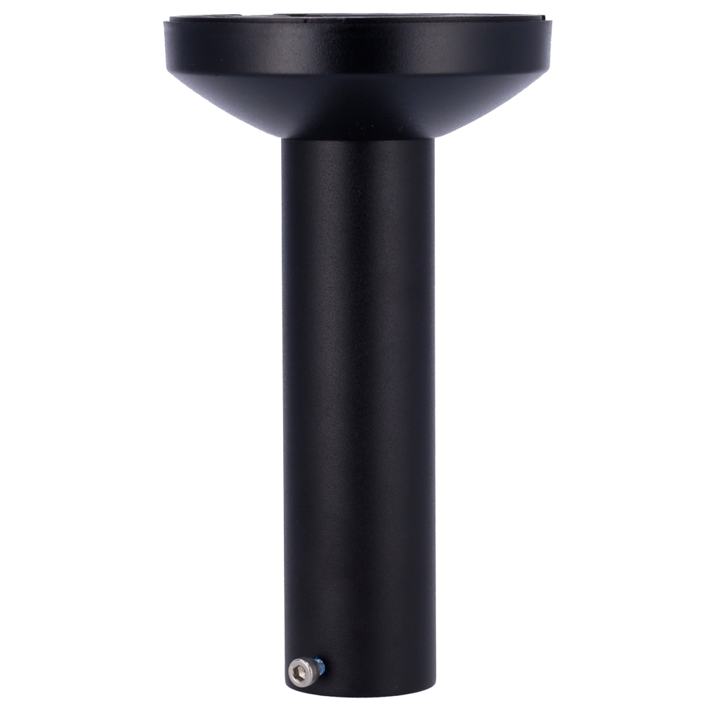 Staffa a tetto - Altezza 240 mm - Adatto per esterni - Colore nero - Compatibile con XSECURITY - Passacavo