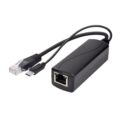 FENIVA | Splitter PoE economico e pratico di 23W. - Divide contemporaneamente energia e dati di rete. - Supporta la ricarica rapida QC3.0 e PD3.0 di tipo C. - Trasmissione ad alta velocità fino a 2.5 Gbps. - Protezione da isolamento e cortocircuito. -...