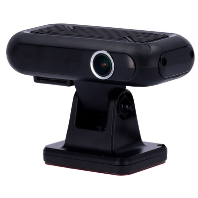 Telecamera smart da cruscotto 4G con sistema telematico completo - LTE Cat 4 con 3G e 2G di backup - Copertura video tramite la telecamera anteriore e quella del conducente - Upload automatico e download delle immagini degli incidenti - Acces...