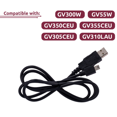 Cavo dati mini USB - Compatibile con GV300W/GV55W/GV355CEU/GV350CEU...