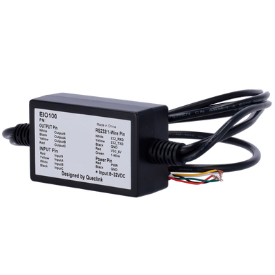 Expansor quecklink - 4 entradas y 4 salidas digitales - 1 wire - Compatible con GV300 series - Compatible con GV75 series - Compatible con GV65 Series