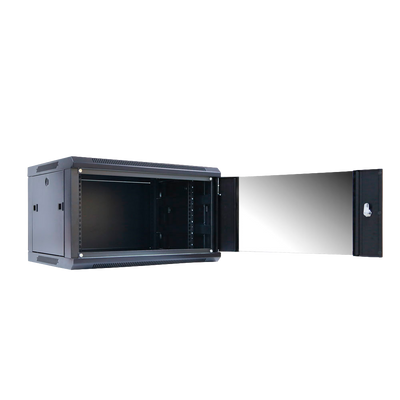 Box da 15U per installazione standard da 19" - Supporta un carico statico massimo fino a 100KG - Porta in vetro temperato con apertura >180° - Pannelli laterali rimovibili per un facile accesso - Ingresso cavi nella parte superiore e inferior...