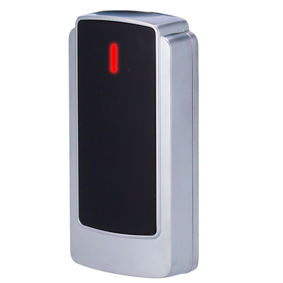 Lettore di accesso - Accesso tramite scheda MF - Indicatore a LED e acustico - Wiegand 26/34 - Compatibile con dispositivi di terze parti - Adatto per uso esterno IP68 | Metallo
