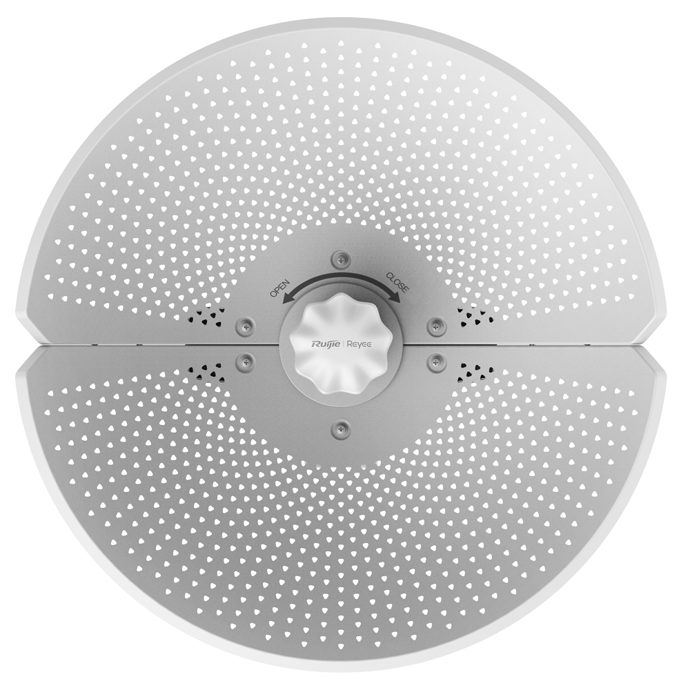 Reyee Wireless bridge fino a 867Mpbs - Collegamento wireless fino a 15 km - Frequenza 5 GHz 5.85 GHz - Protocollo Proprietario basato su TDMA - IP65
