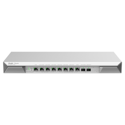 Reyee Router Cloud - 8 Porte RJ45 + 2 SFP+ 10Gigabit - Router + Funzioni Firewall - Supporta fino a 7 WAN per il failover o il bilanciamento - Fino a 4000 Mbps di larghezza di banda - Fino a 1500 utenti consigliati