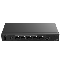Reyee Router Cloud - 5 Porte RJ45 (4 con PoE+) + 1 SFP+ 10Gigabit - Funzioni di base del Firewall  - Supporta fino a 5 WAN per il failover o il bilanciamento - Fino a 2500 Mbps di larghezza di banda - Fino a 400 utenti consigliati