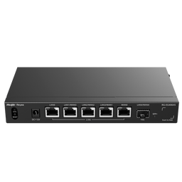 Reyee Router Cloud - 5 Porte RJ45 + 1 SFP+ 10Gigabit - Funzioni di base del Firewall  - Supporta fino a 5 WAN per il failover o il bilanciamento - Fino a 2500 Mbps di larghezza di banda - Fino a 400 utenti consigliati