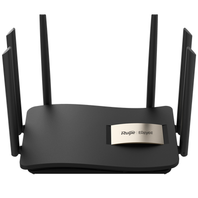 Reyee Router Gigabit Mesh Wi-Fi 5 AC1300 - 4 Porte RJ45 10/100/1000 Mbps - 802.11ac 2x2 e dual-band  2.4 e 5 GHz - Gestione Remota tramite Cloud - Controllo Genitori