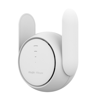 Reyee Wi-Fi Extender Mesh - 1 Porta RJ45 10/100Mbps - Wi-Fi 5 2x2 e dual-band  2.4 e 5GHz - Gestione Remota tramite Cloud - Controllo Genitori