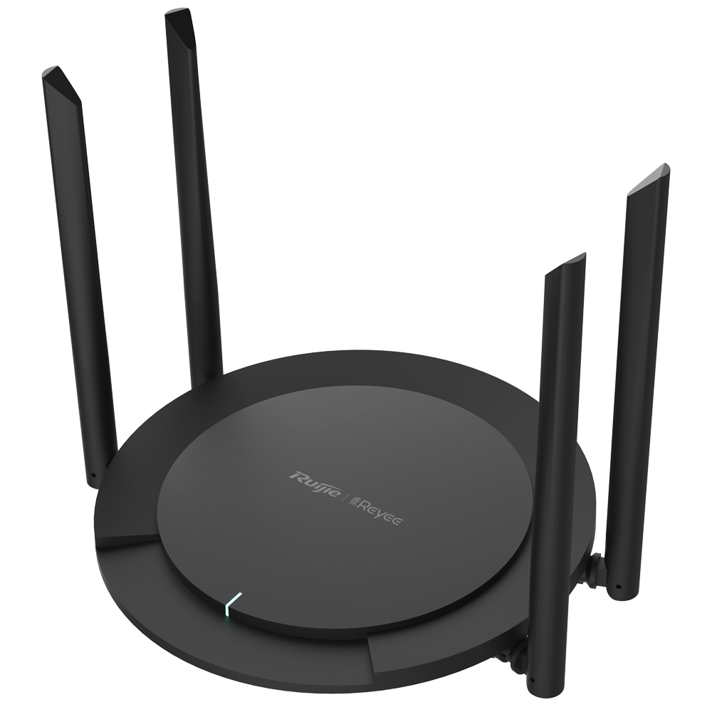 Reyee Router Wi-Fi 4 N300 - 4 Porte RJ45 10/100 Mbps - 802.11n 2x2 MIMO Banda 2.4GHz - Gestione Remota tramite Cloud - Controllo Genitori