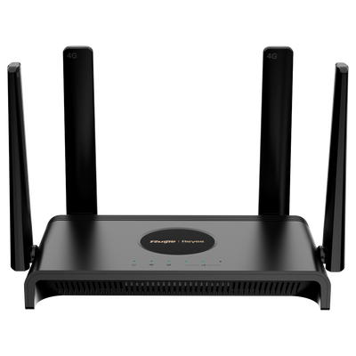 Router Reyee 4G SOHO - 4 porte Ethernet RJ45 Fast Ethernet - 4G (LTE) Cat 4 fino a 150Mbps - Slot per scheda Nano-SIM - Wi-Fi 802.11b/g/n 2.4GHz - Plug and Play