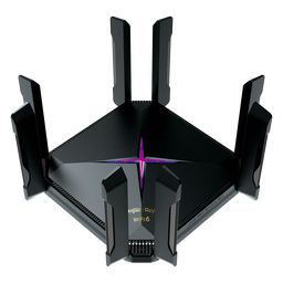 Reyee - Router Gigabit Mesh WiFi 6 AX6000 - 4 RJ45 10/100/1000 1 RJ4510/100/1000/2500 - 802.11ax 4x4 e dual-band  2