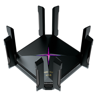 Reyee - Router Gigabit Mesh WiFi 6 AX6000 - 4 RJ45 10/100/1000 1 RJ4510/100/1000/2500 - 802.11ax 4x4 e dual-band  2