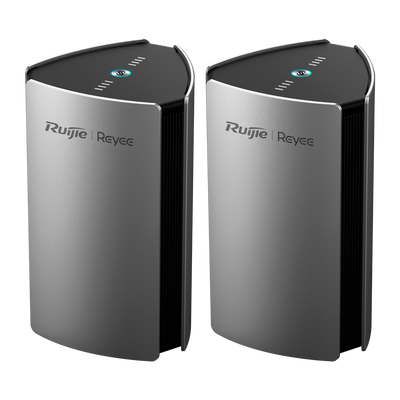 Reyee Pack 2 Router Gigabit Mesh Wi-Fi 6 AX3200 - 4 Porte RJ45 10/100/1000 Mbps - 802.11ax 4x4 dual band 2.4 e 5 GHz  - Gestione Remota tramite Cloud e App - Controllo Genitori