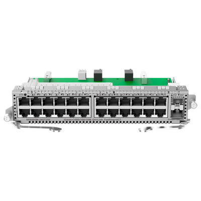 Reyee E-Lighten Line Card - Scheda di interfaccia per Switch modulare - Compatibile con RG-NBF6002M - 24 porte RJ45 Gigabit + 2 porte SFP+ 10 Gbps - Dimensione 1 Slot