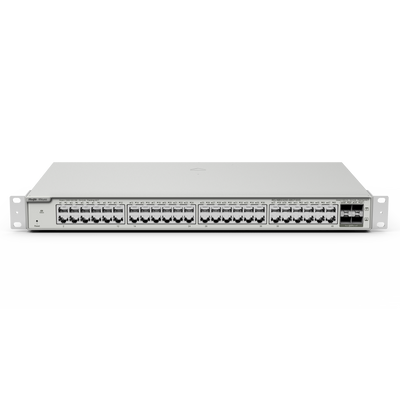 Reyee Switch Cloud Layer  2+ - 48 porte RJ45 Gigabit - 4 porte SFP+ 10 Gbps - Static LAG/DHCP Snooping/IGMP Snooping/Port Mirroring - VLAN/Port Isolation/STP/RSTP/ACL/QoS - Montaggio su rack