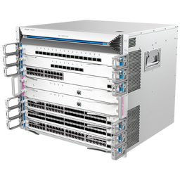 Reyee Switch Layer L3 modulare - 6 Slot di Espansione (dimensione totale di 9U) - Fino a 288 porte GE / 288 SFP GE / 96 SFP+ - Static LAG/DHCP Snooping/IGMP Snooping/Port Mirroring - VLAN/Porta Isolation/STP/RSTP/ACL/QoS/802.1X - Server DHCP/...